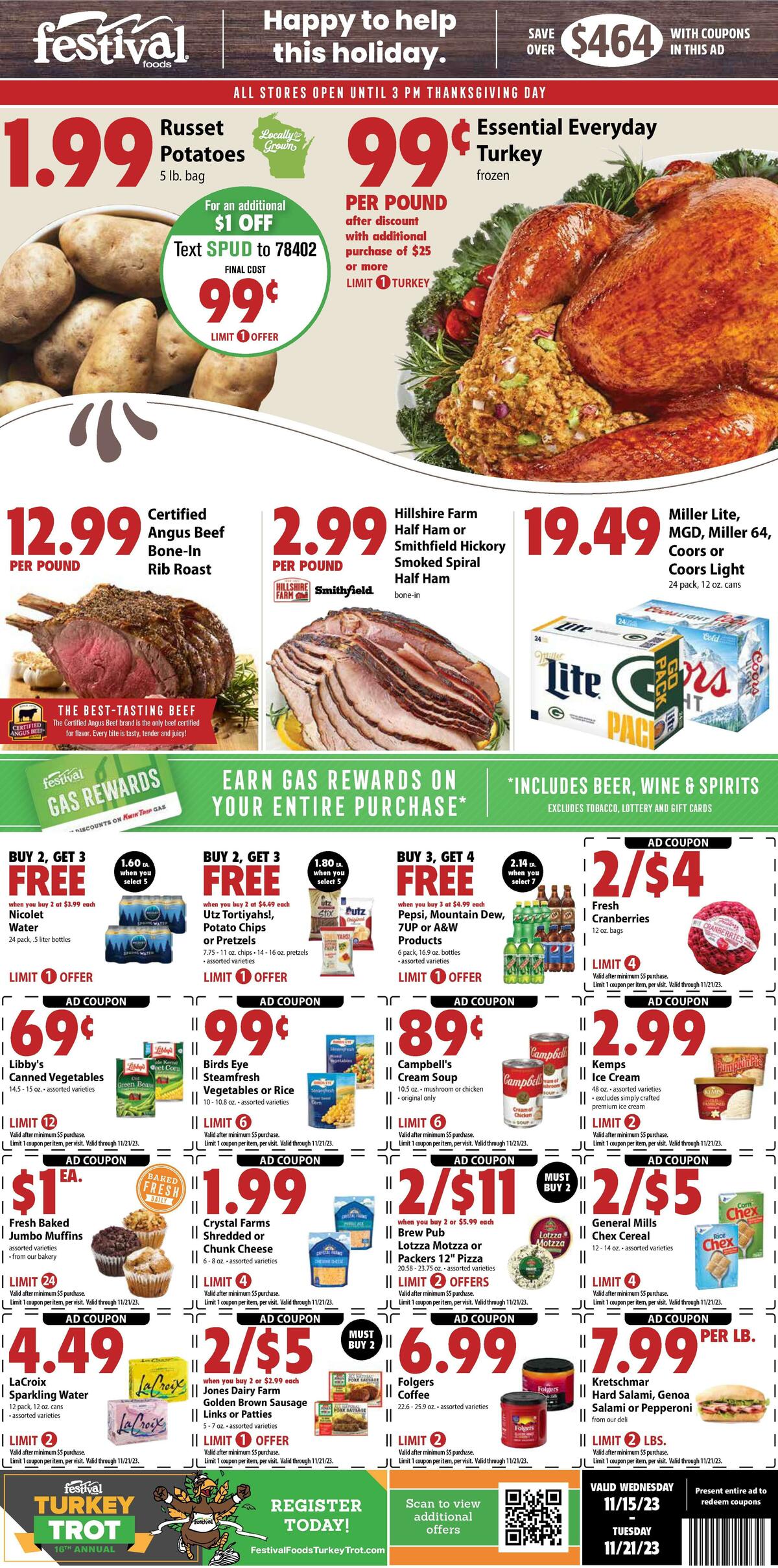 Festival Foods Weekly Ad & Specials from November 15