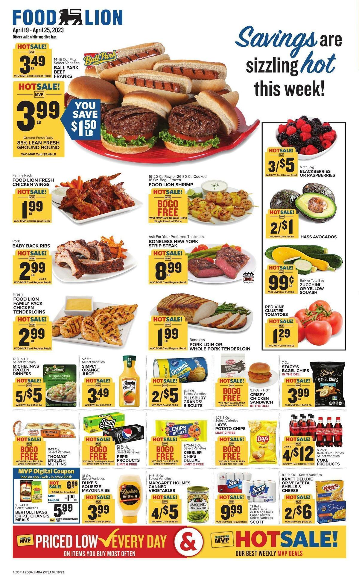 Food Lion Weekly Ad from April 19