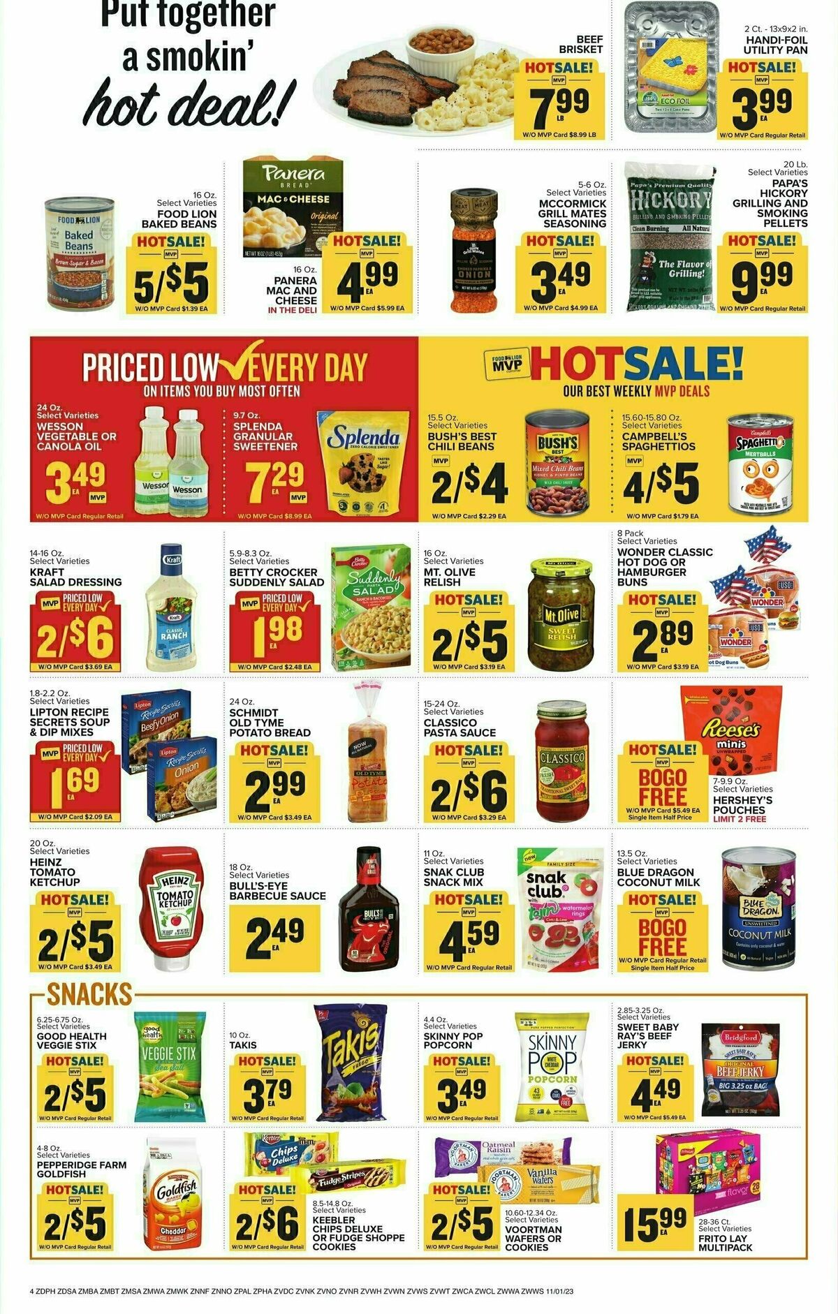 Food Lion Weekly Ad from November 1 Page 4