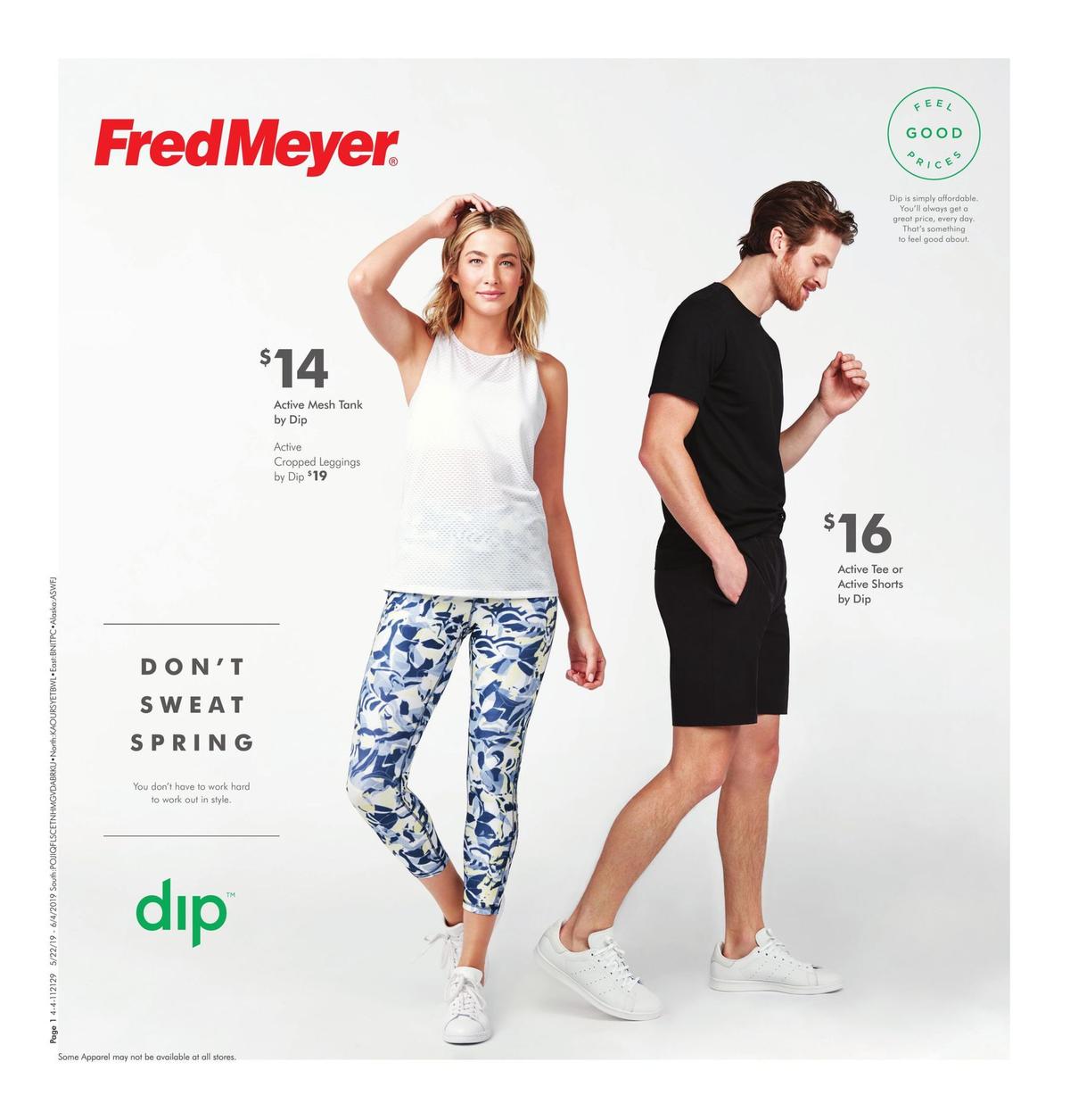 Fred Meyer Dip Apparel Weekly Ad & Specials from May 22