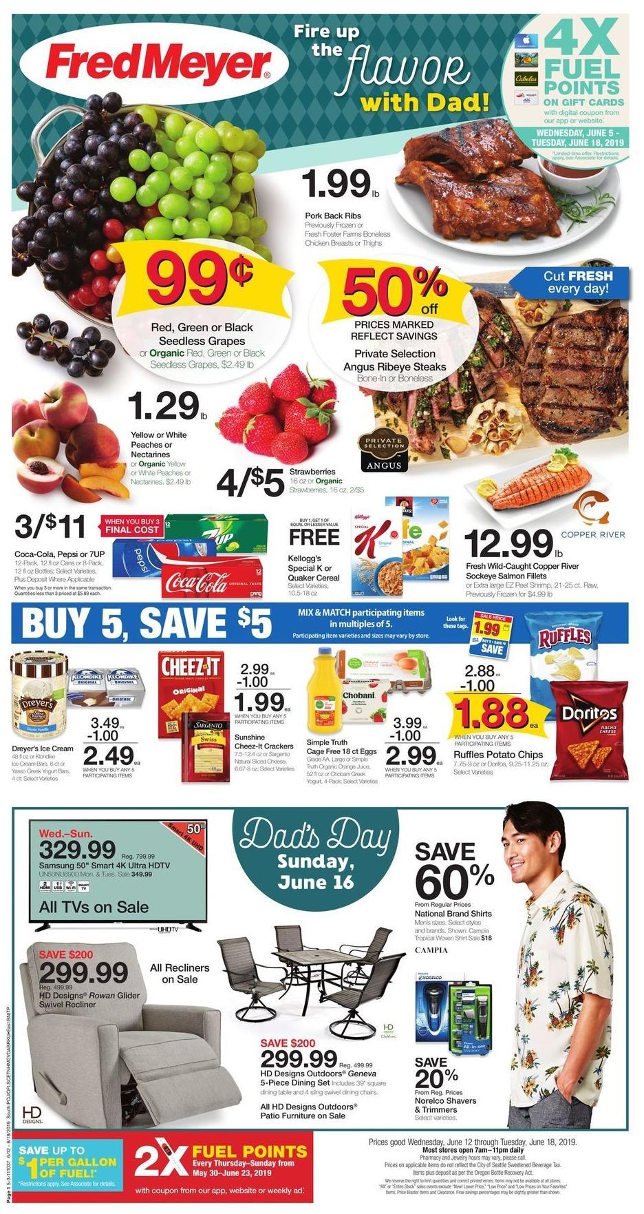 Fred Meyer Weekly Ad & Specials from June 12
