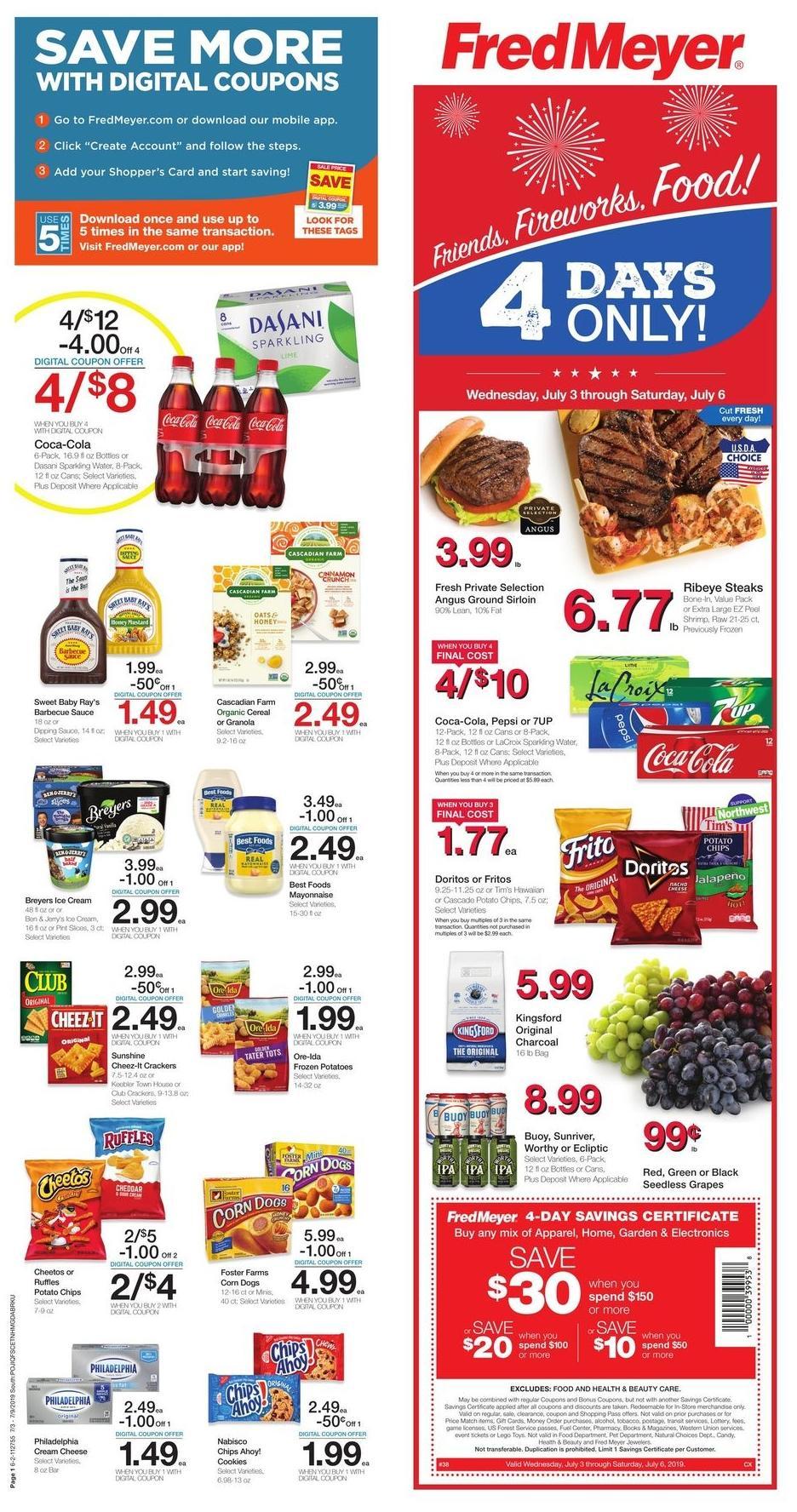 Fred Meyer Weekly Ad & Specials for July 3 Page 2