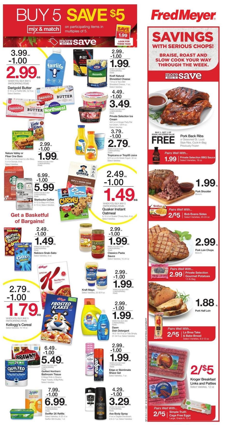 Fred Meyer Weekly Ad & Specials from September 18 Page 2