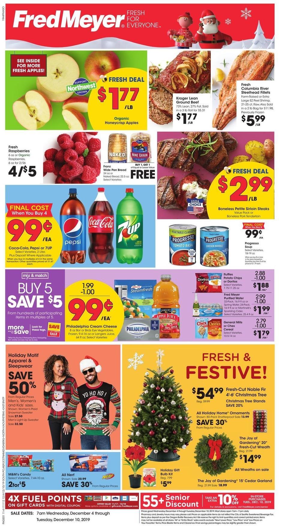 Fred Meyer Weekly Ad & Specials from December 4