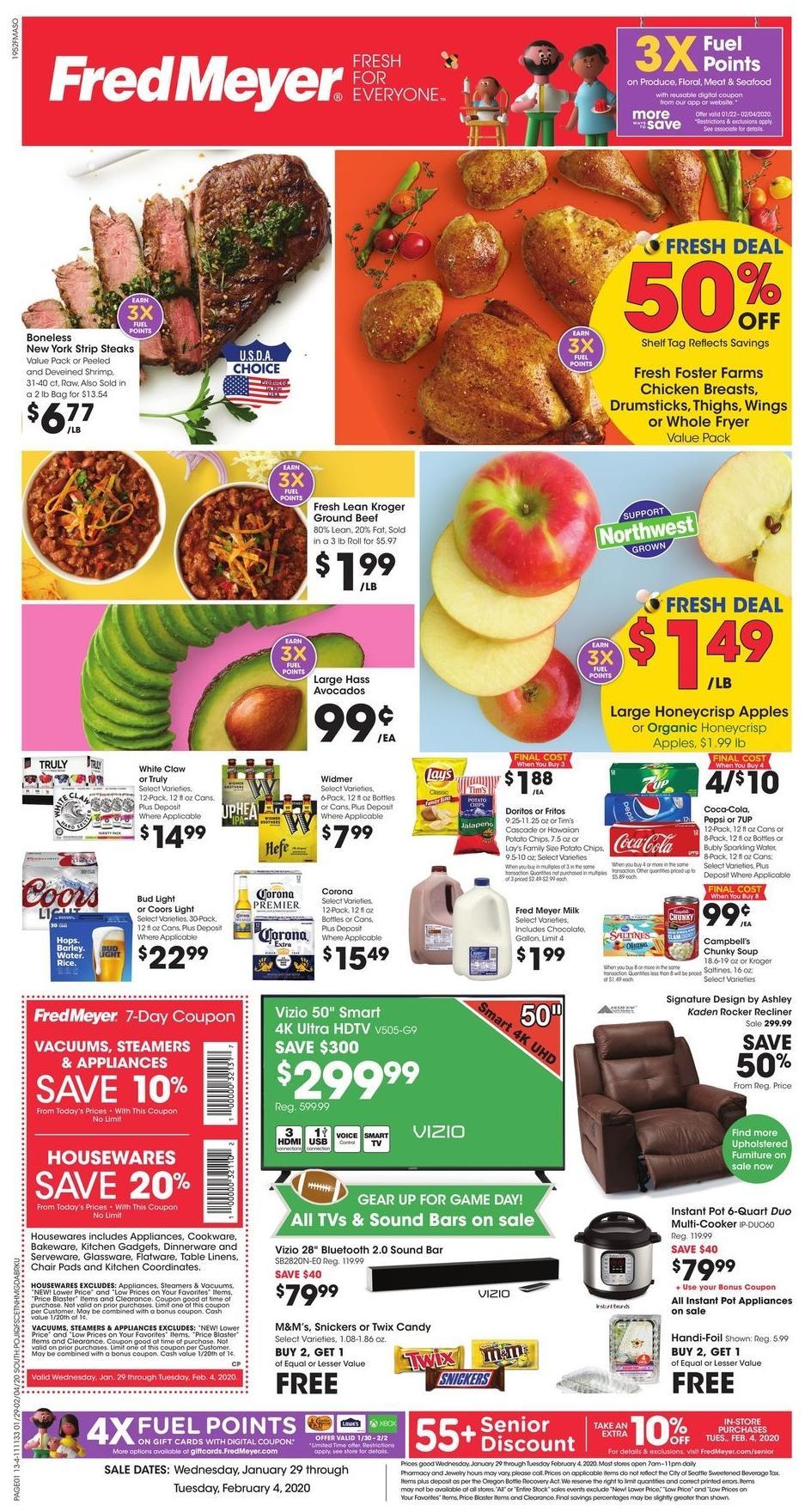 Fred Meyer Weekly Ad & Specials from January 29