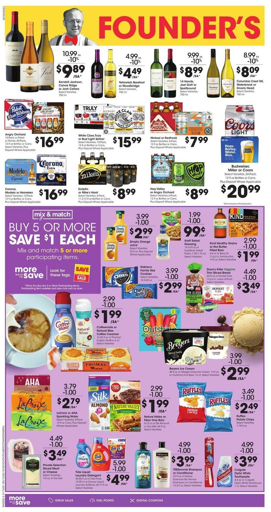 Fred Meyer Founder's Day Sale Weekly Ad & Specials from May 13 Page 2