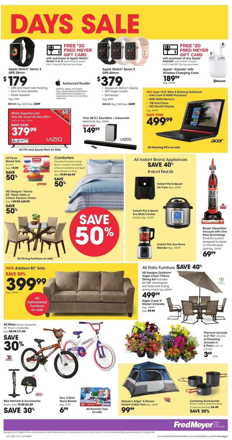 Fred Meyer Founder's Day Sale Weekly Ad & Specials from May 13 Page 5