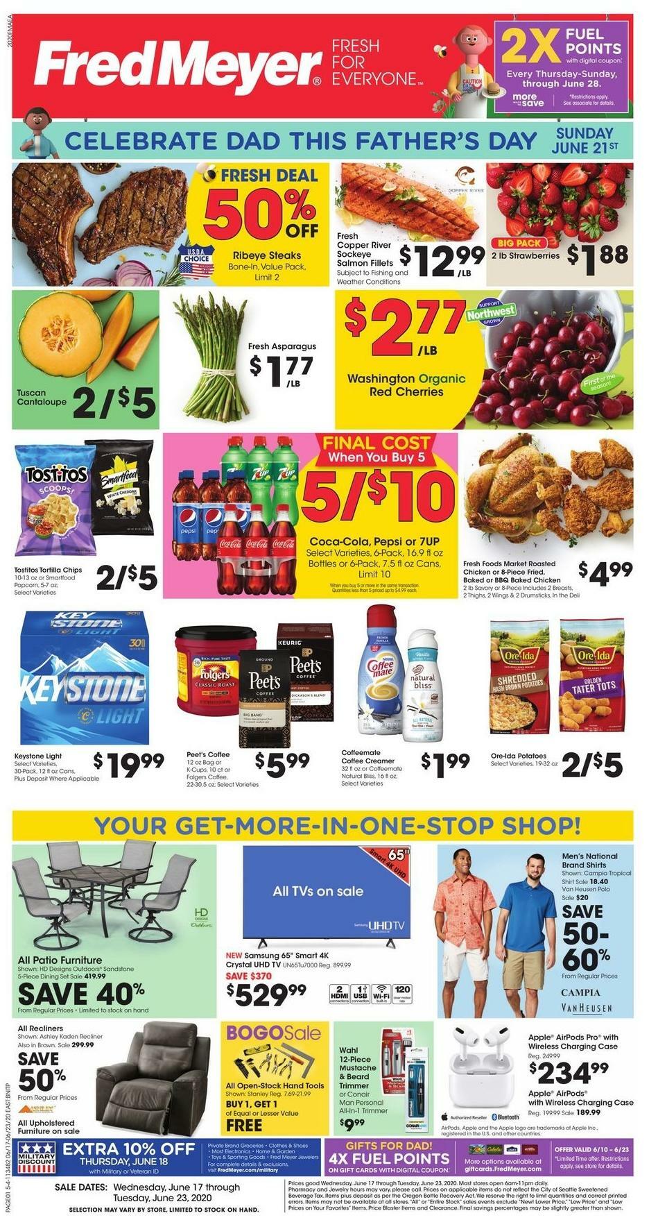 Fred Meyer Weekly Ad & Specials from June 17
