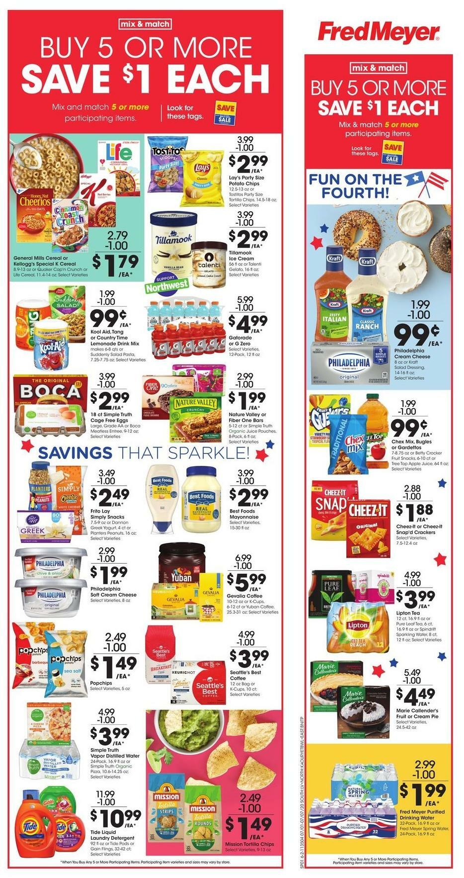 Fred Meyer Weekly Ad & Specials from July 1 Page 2