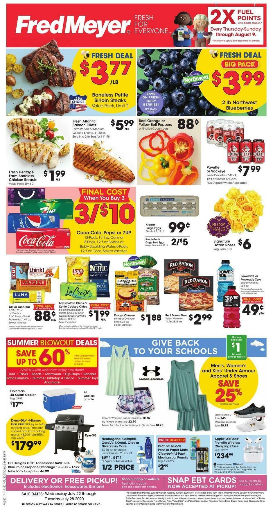 Fred Meyer Weekly Ad & Specials from July 22