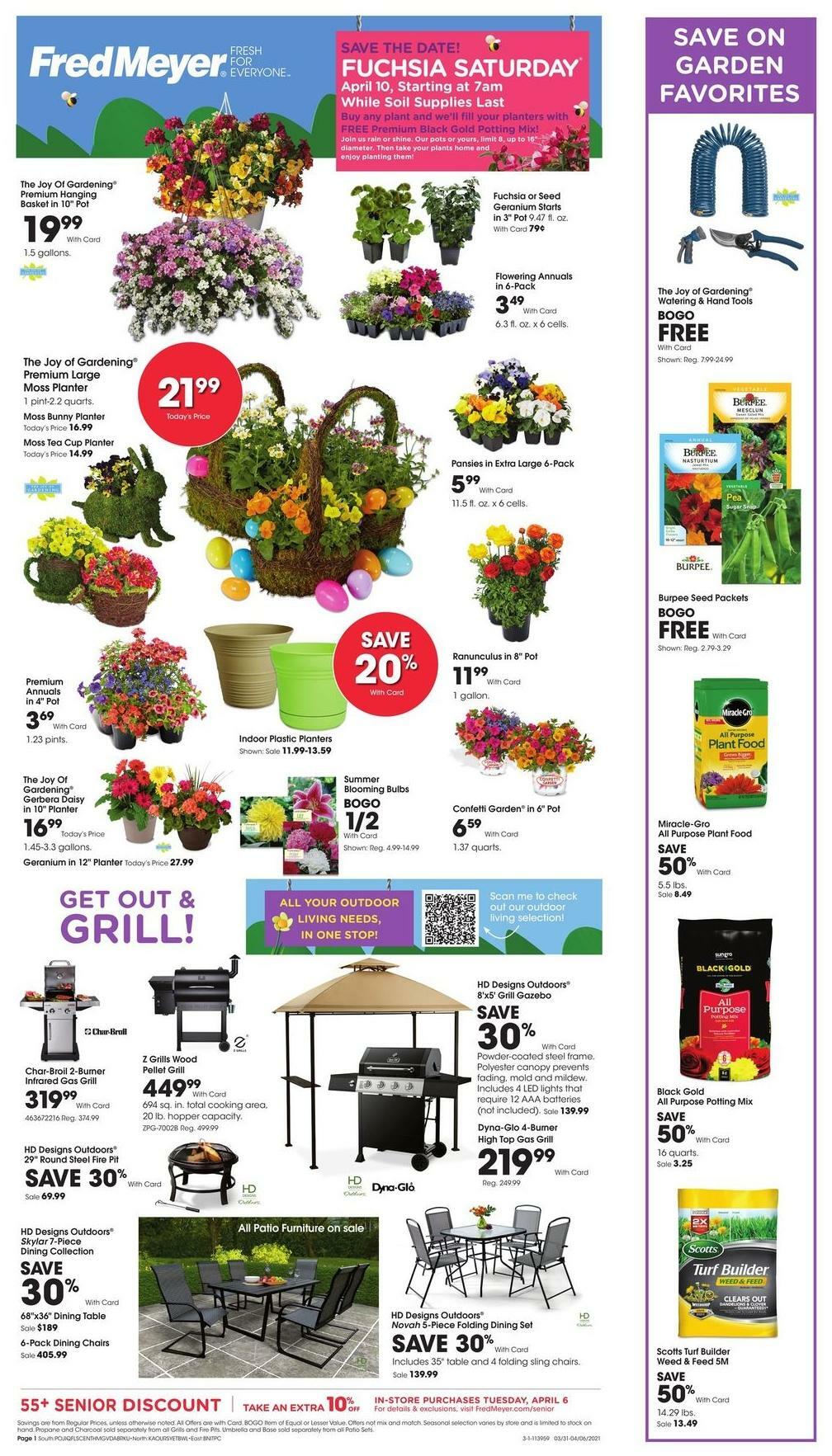 Fred Meyer Garden Weekly Ad & Specials from March 31