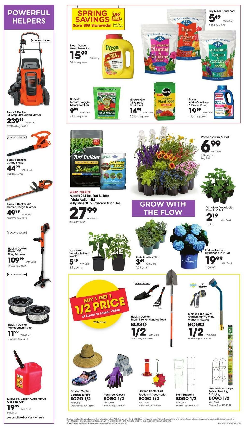 Fred Meyer Garden Weekly Ad & Specials from May 5 Page 2