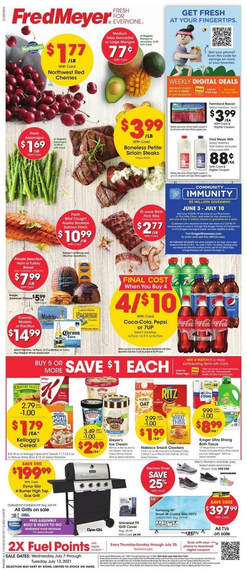Fred Meyer Weekly Ad & Specials from July 7