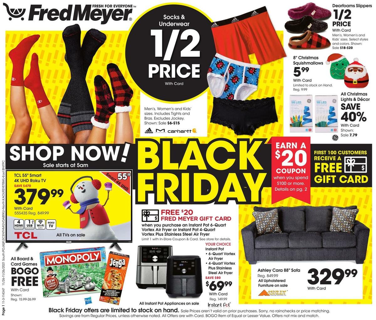 Fred Meyer Black Friday Weekly Ad & Specials from November 26