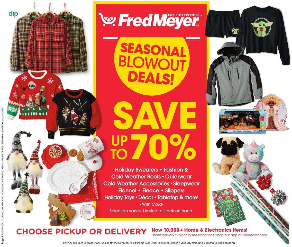 Fred Meyer 3Day Sale Weekly Ad & Specials from December 26