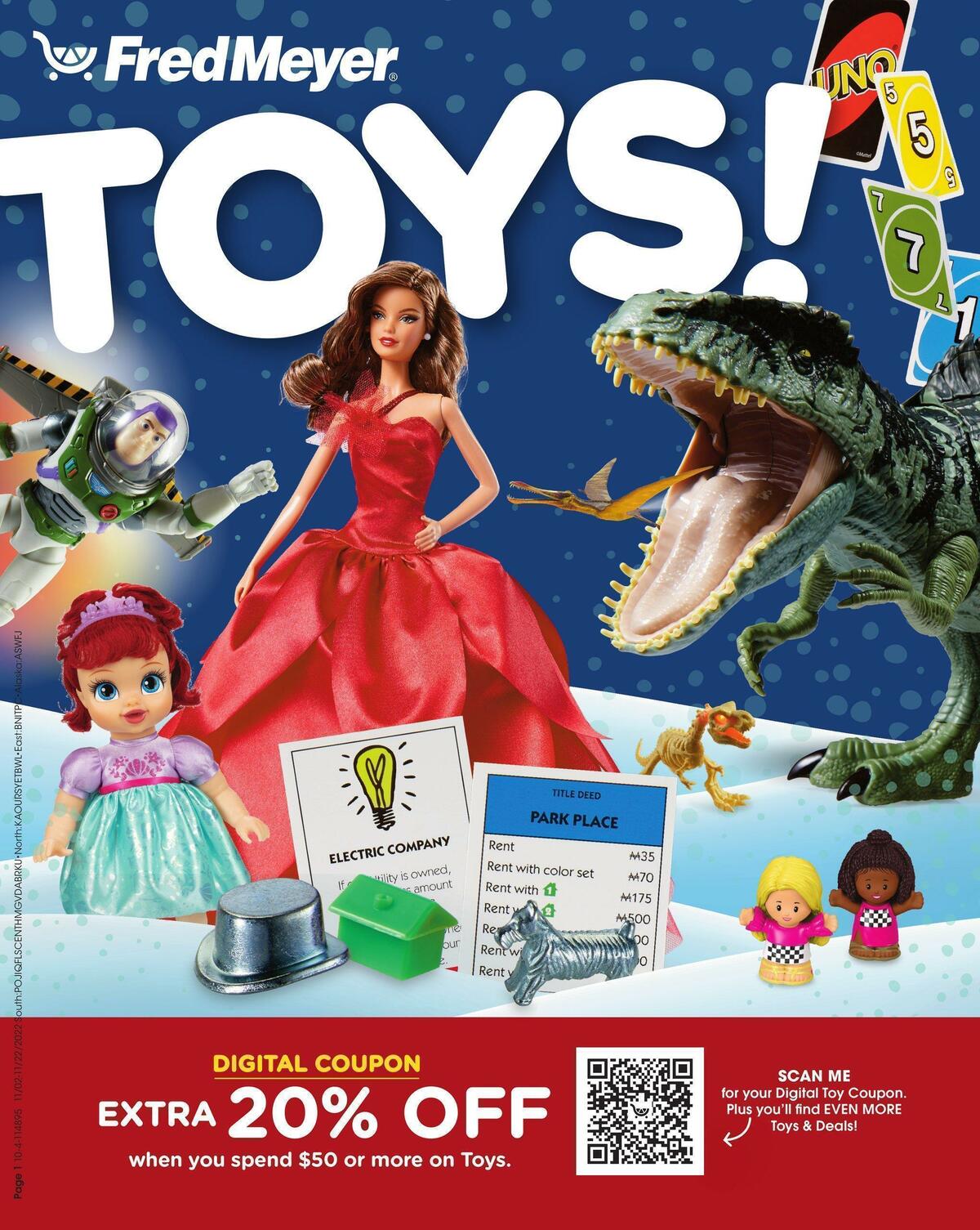 Fred Meyer Toy Book Weekly Ad & Specials from November 2