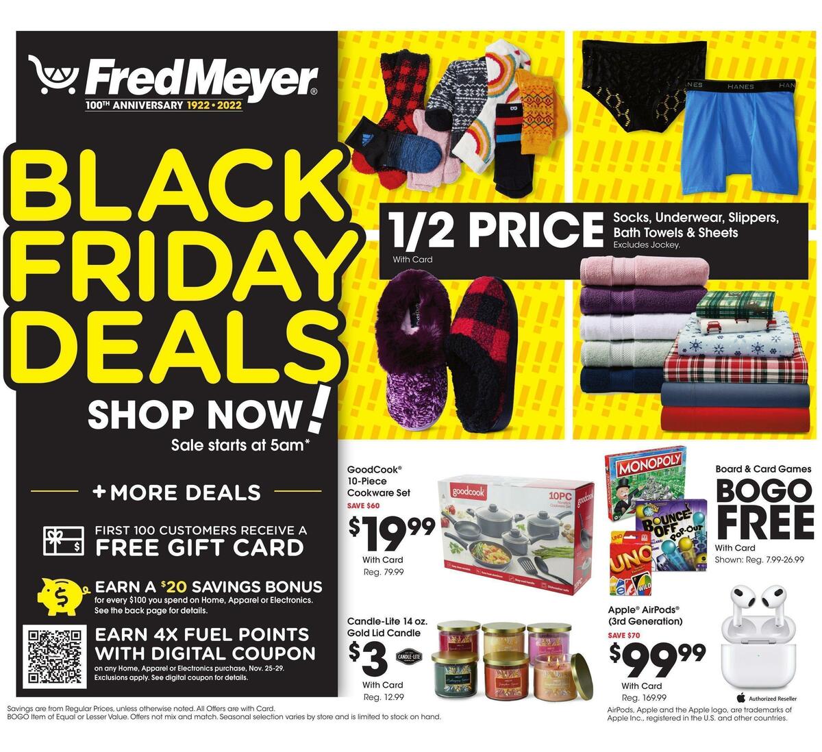 Fred Meyer Black Friday Weekly Ad & Specials from November 25