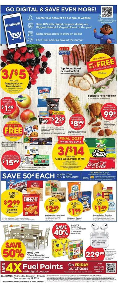 Fred Meyer - Bickford Avenue, Snohomish, WA - Hours & Weekly Ad