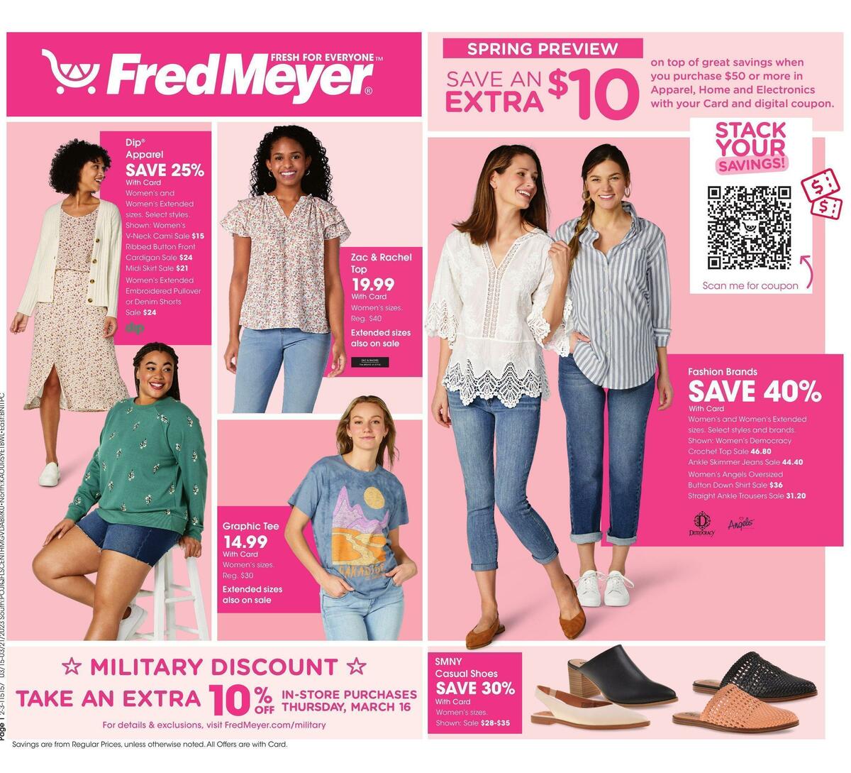 Fred Meyer General Merchandise Weekly Ad & Specials from March 15