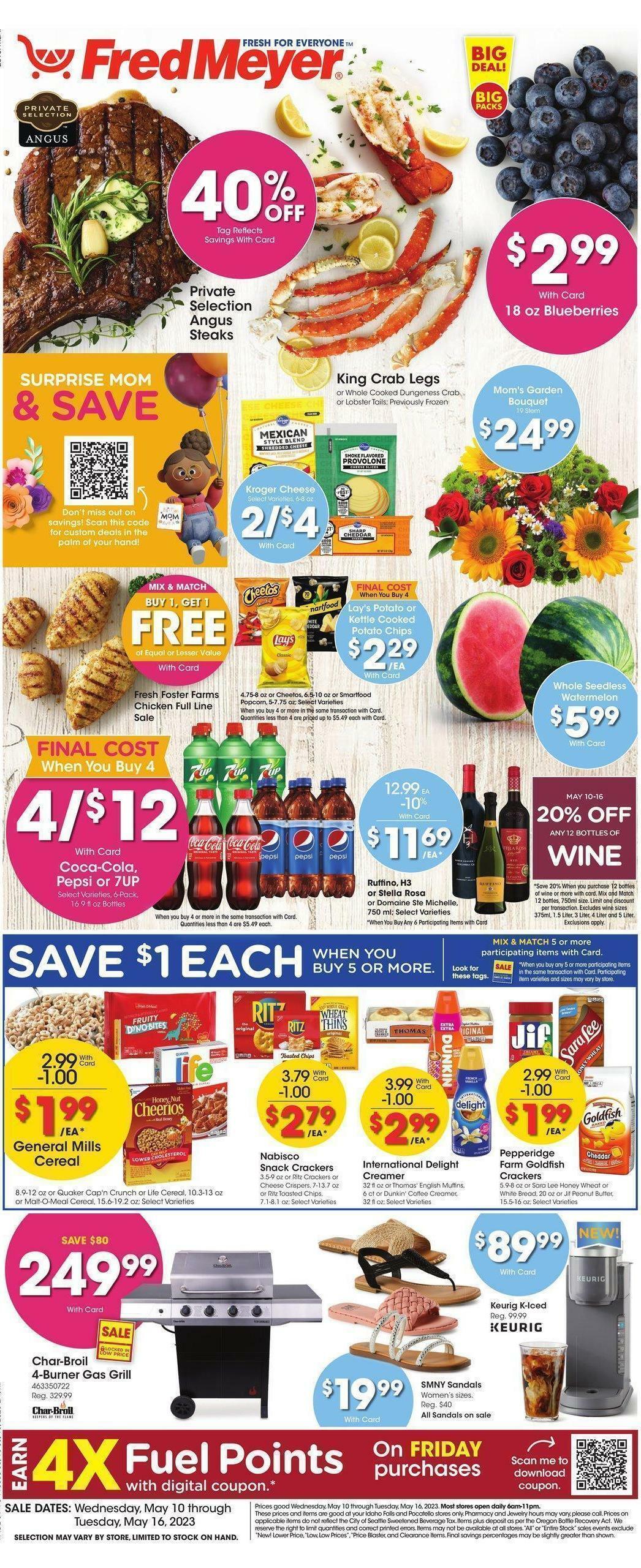 Fred Meyer Weekly Ad & Specials from May 10