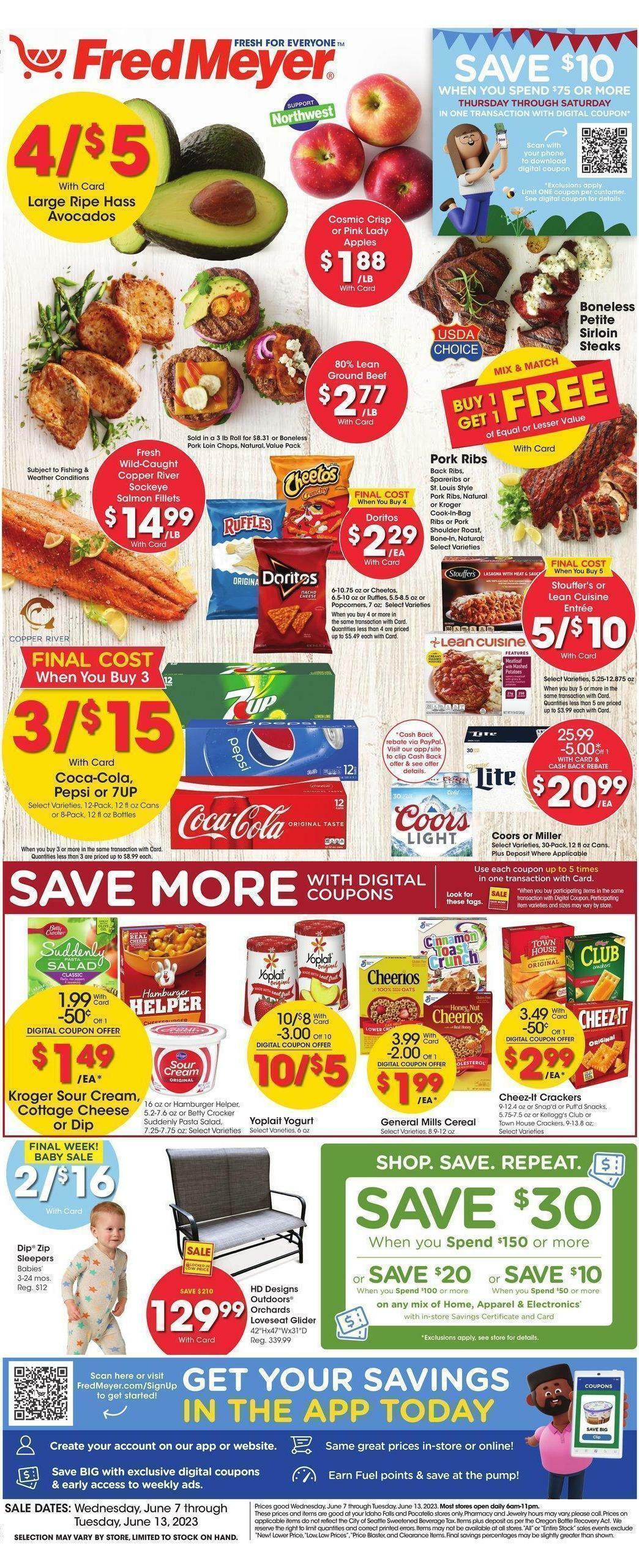 Fred Meyer Weekly Ad & Specials from June 7