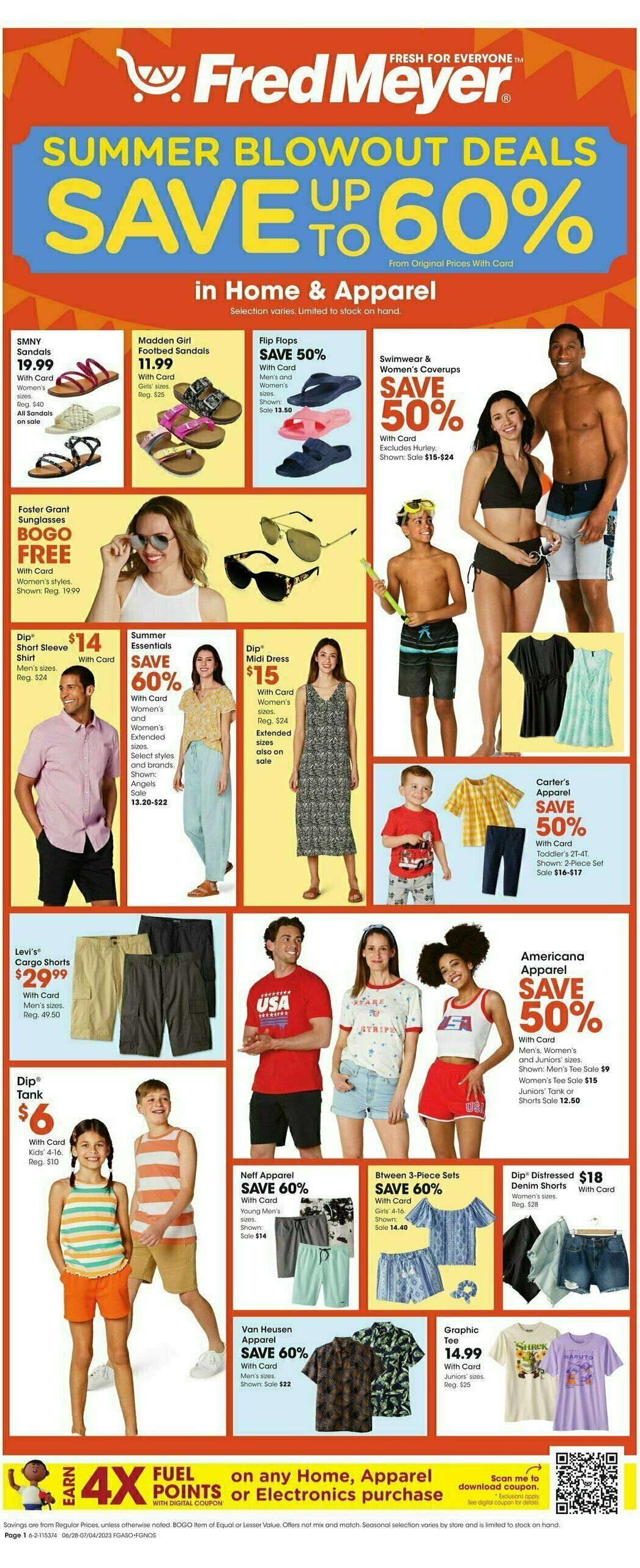 Fred Meyer General Merchandise Weekly Ad & Specials from June 28