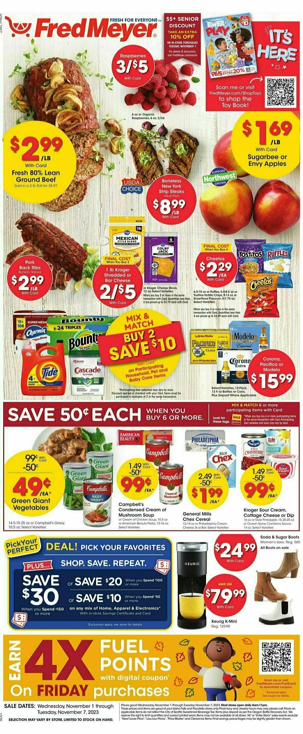 Fred Meyer Weekly Ad & Specials from November 1