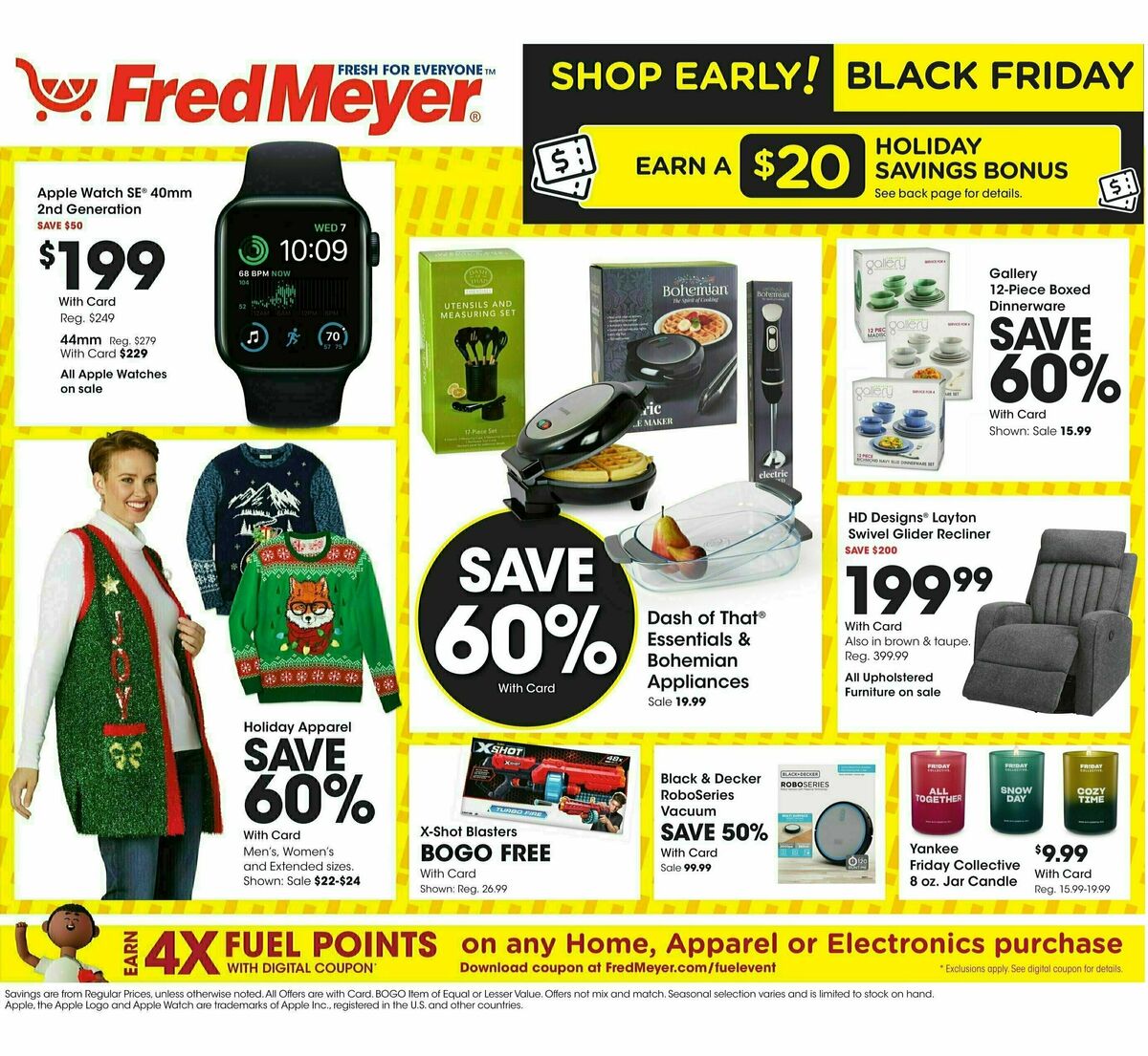 Fred Meyer Black Friday Weekly Ad & Specials from November 15