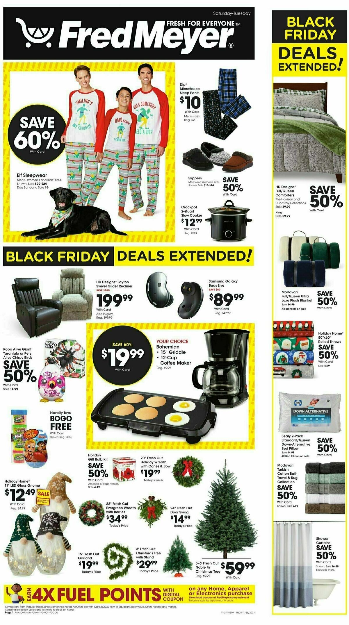 Fred Meyer Black Friday Weekly Ad & Specials from November 25