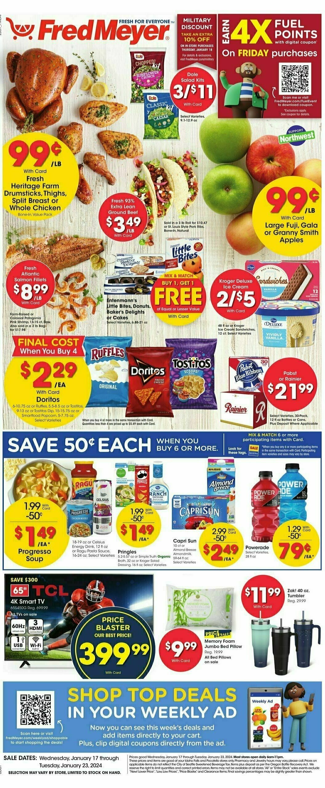 Fred Meyer Weekly Ad & Specials from January 17