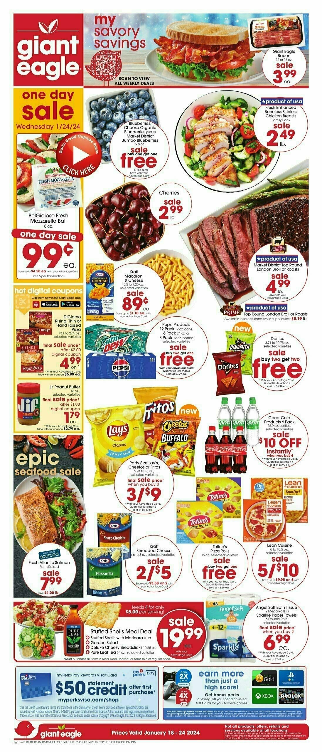 Giant Eagle Weekly Ads & Specials From January 18