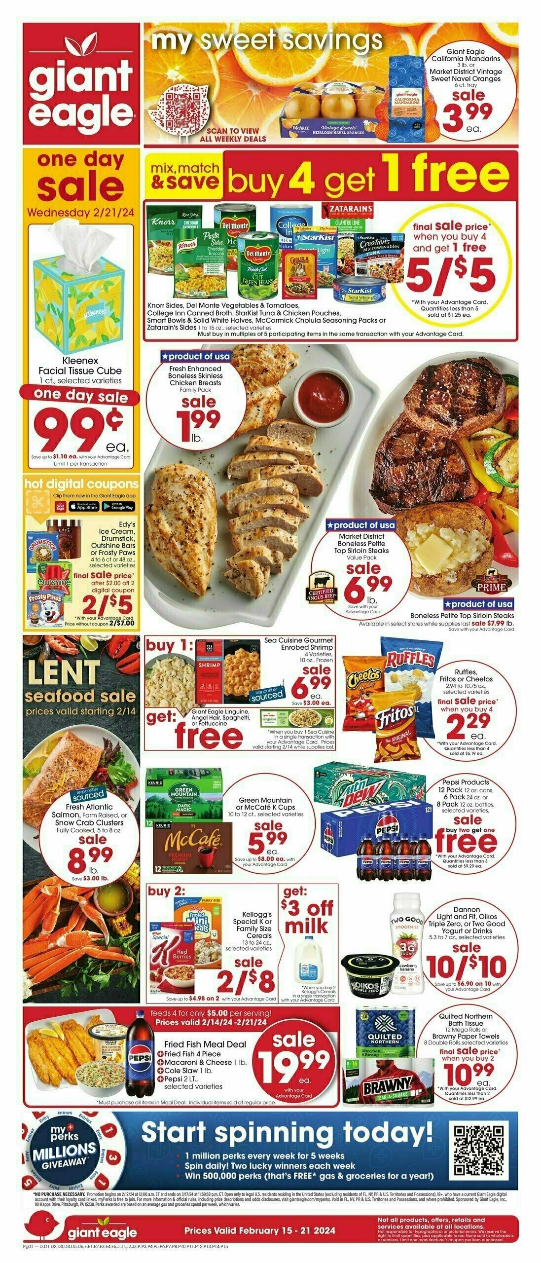 Giant Eagle Weekly Ads & Specials from February 15