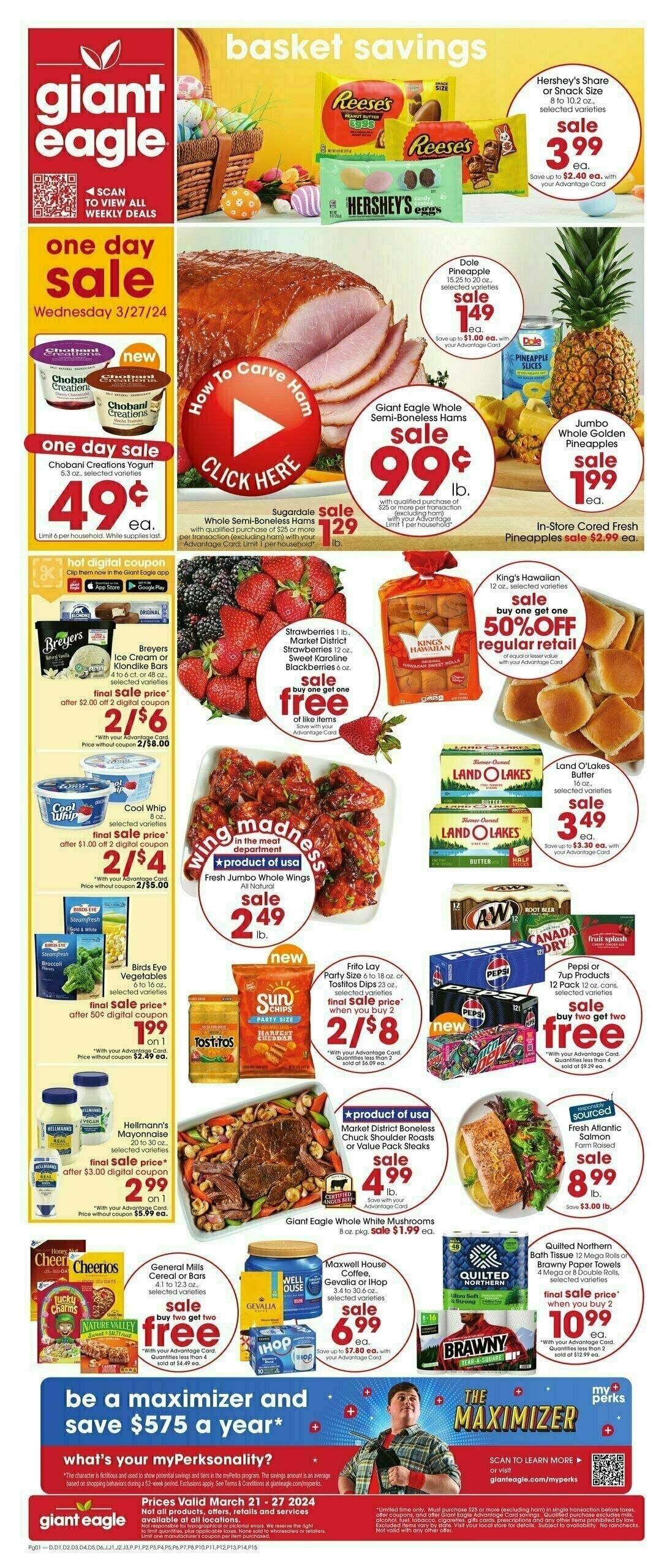 Giant Eagle Weekly Ads & Specials from March 21