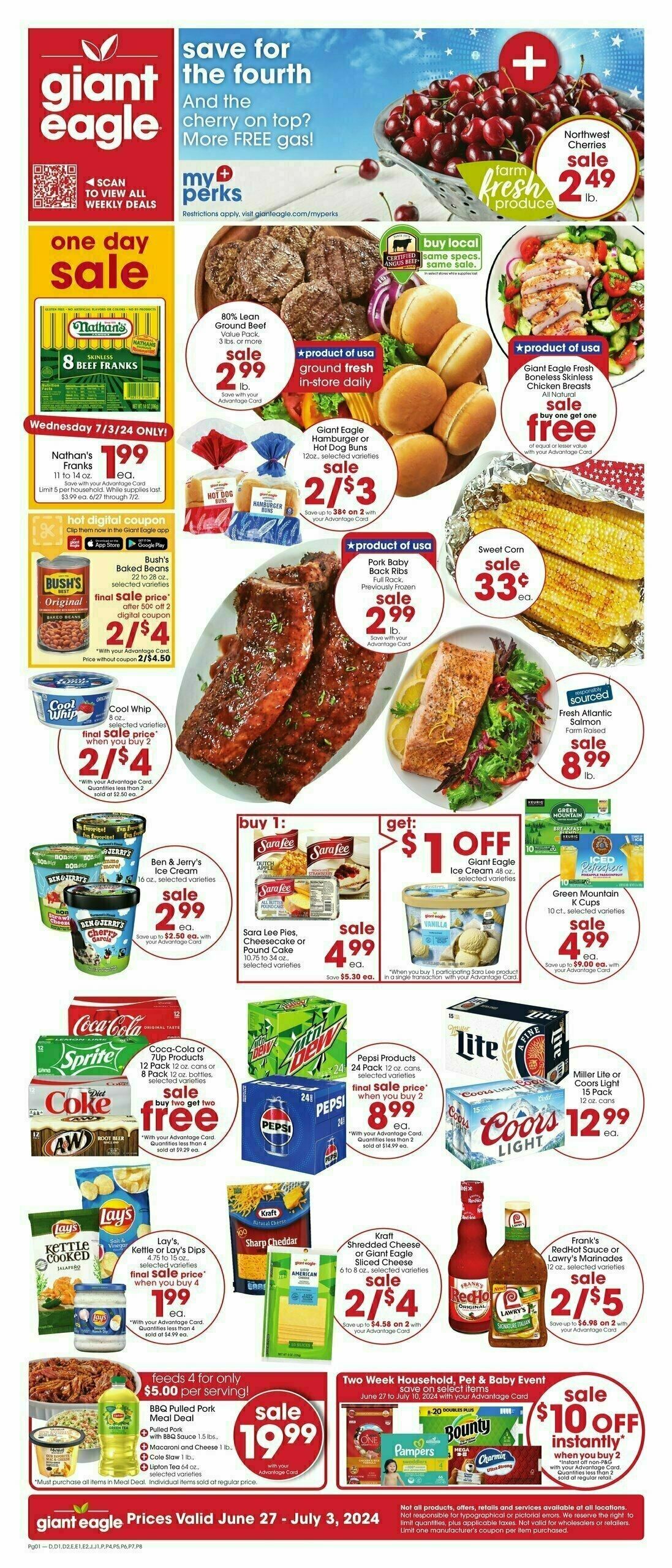 Giant Eagle Weekly Ads & Specials from June 27