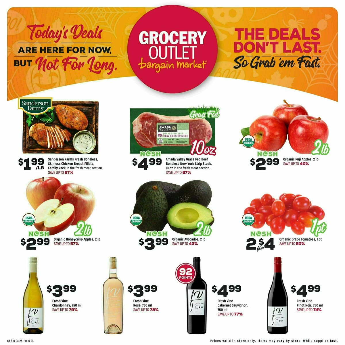 Grocery Outlet Weekly Ad & Circulars from October 4