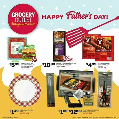 Grocery Outlet Father's Day