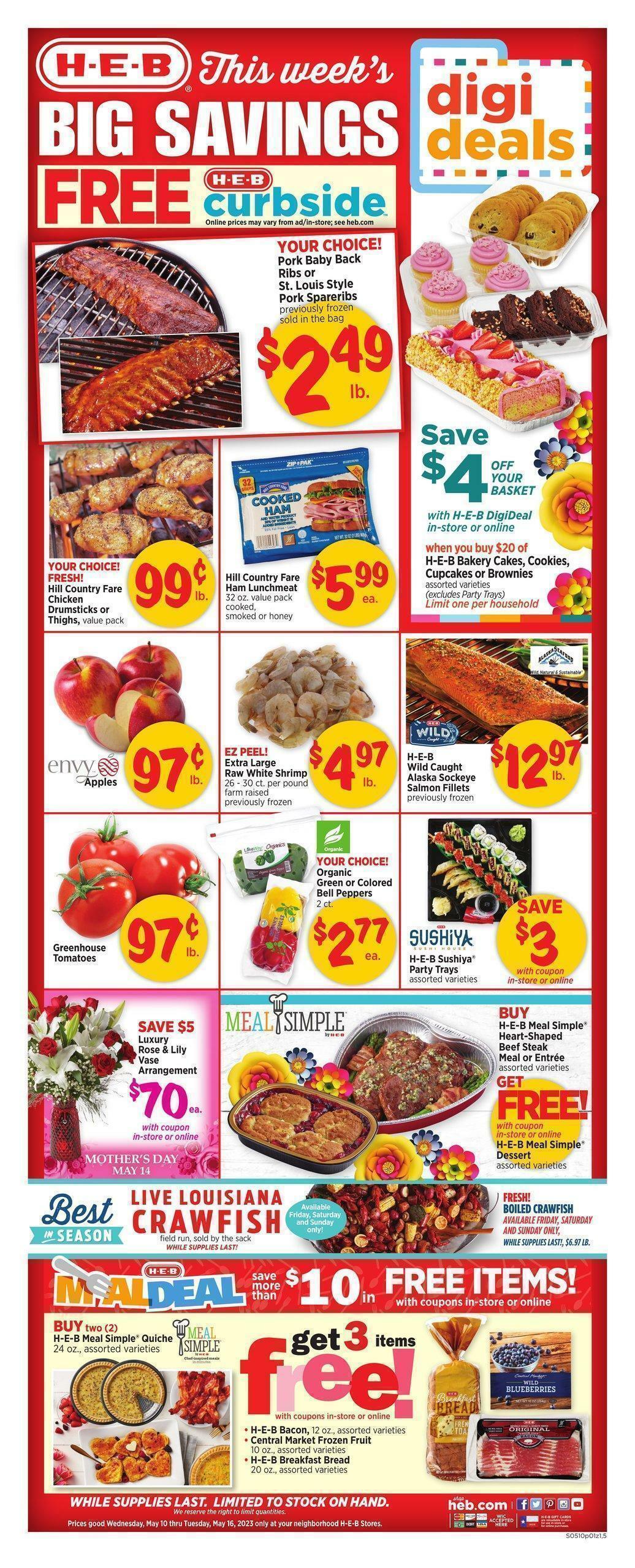 H-E-B Weekly Ad & Weekly Deals From May 10