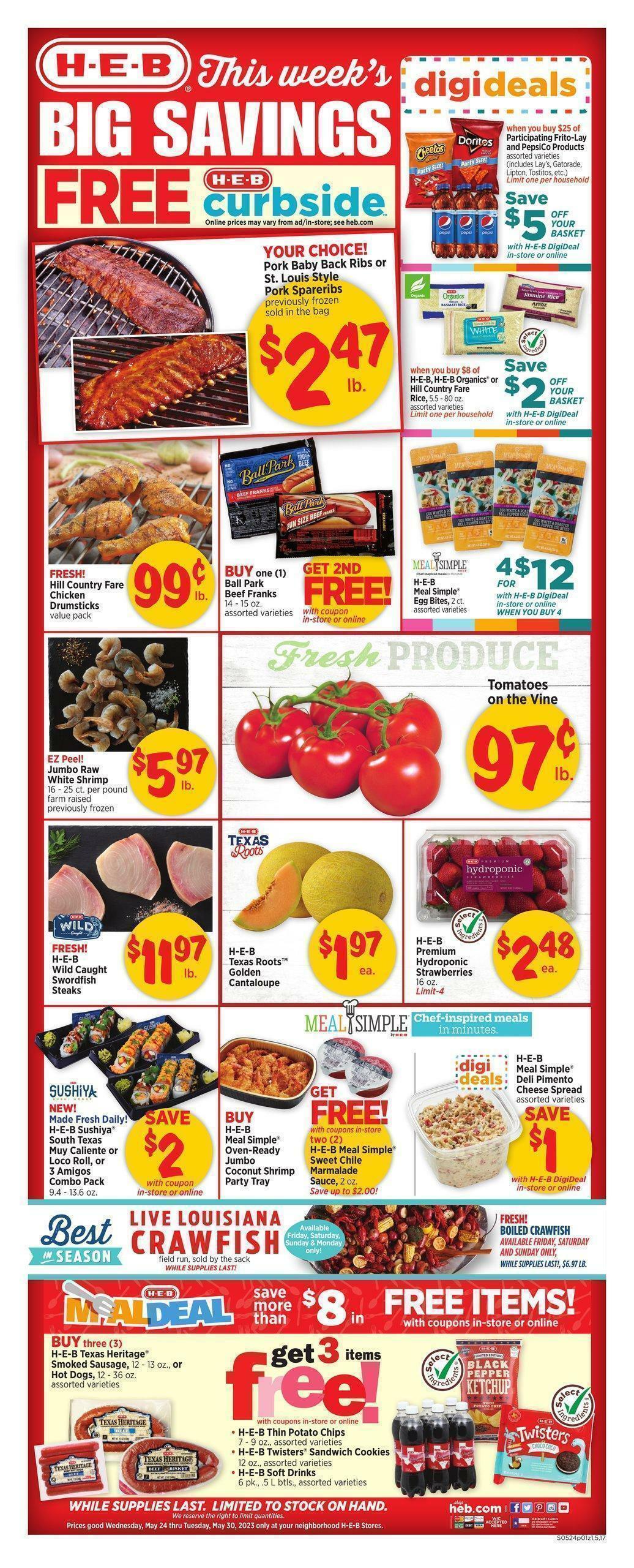 H-E-B Weekly Ad & Weekly Deals From May 24