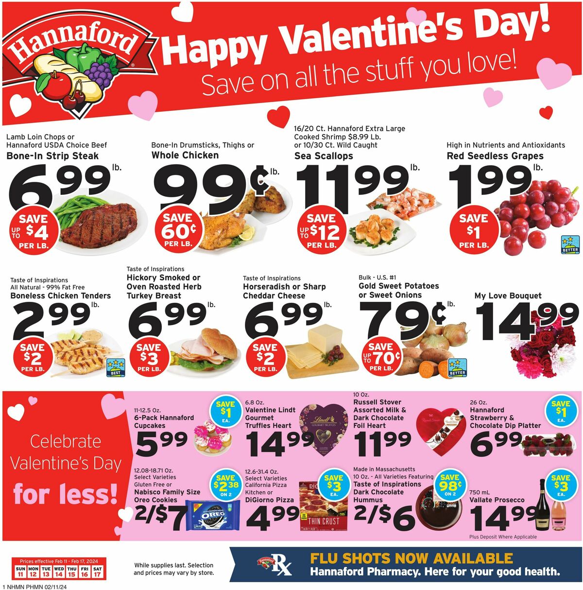 Hannaford Weekly Flyer From February 11