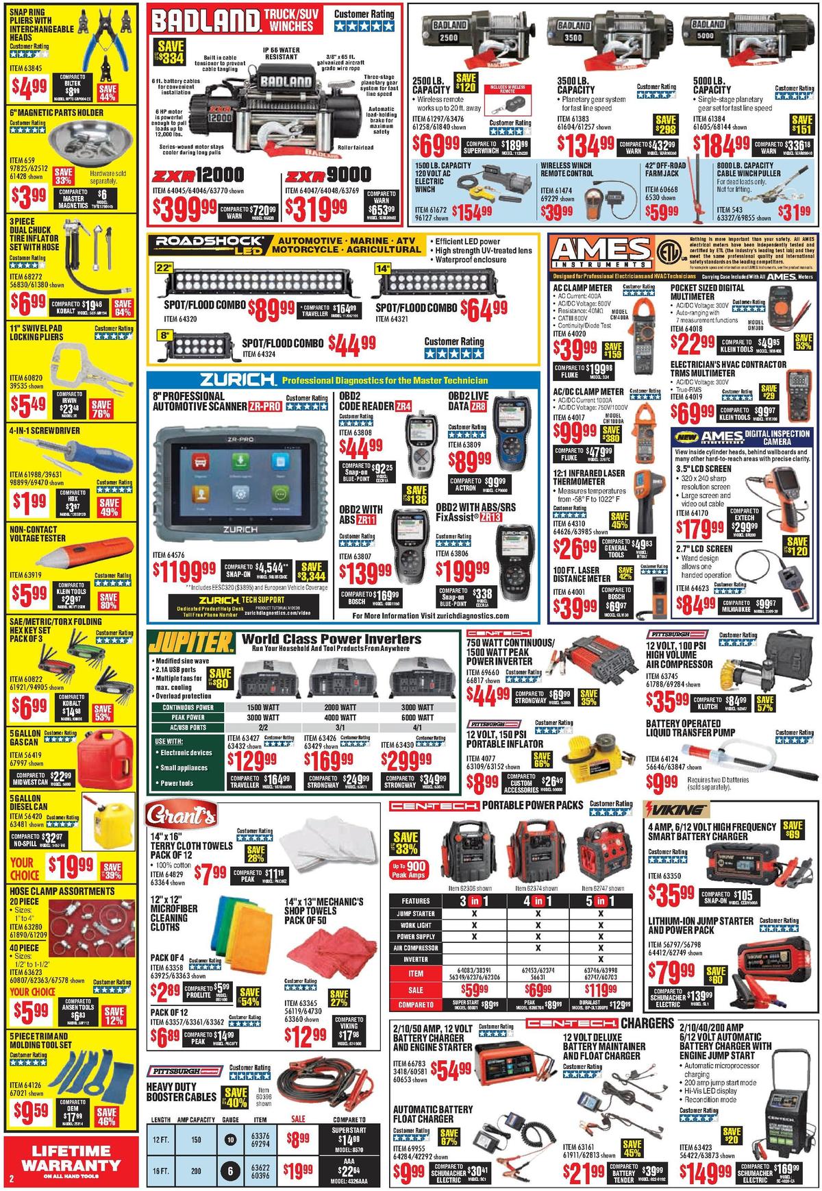 Harbor Freight Tools Best Offers & Special Buys for September 1 - Page 2