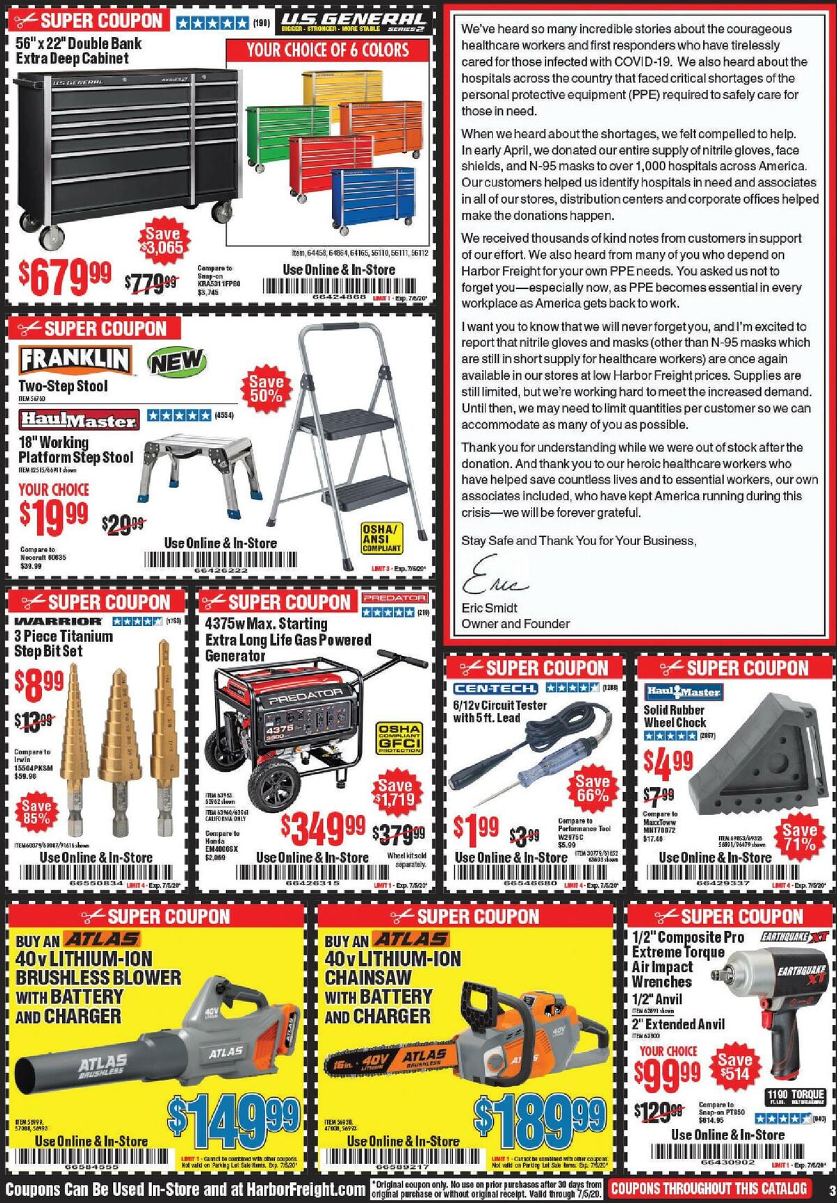 Harbor Freight Tools Best Offers & Special Buys from June 1 - Page 3