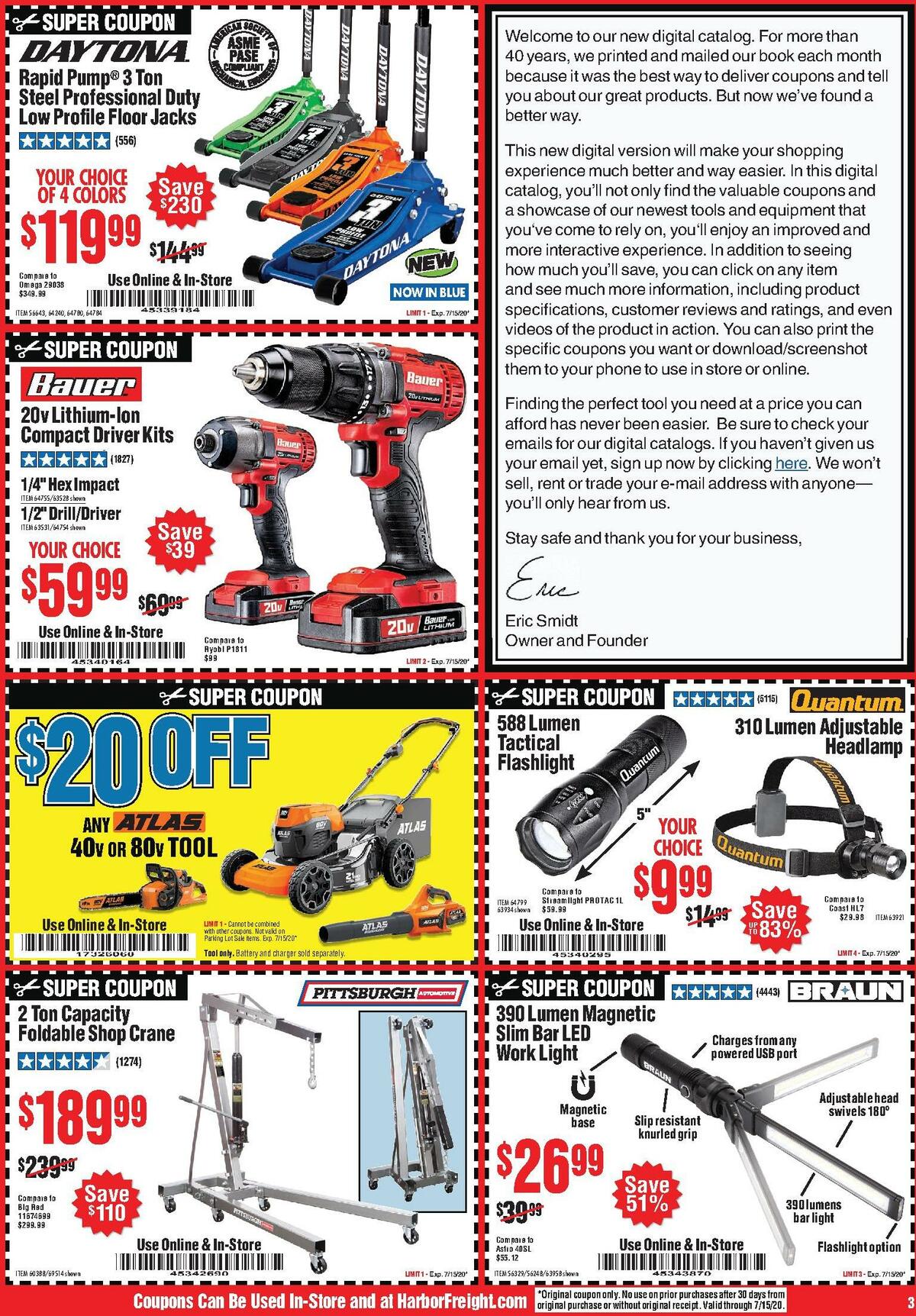 Harbor Freight Tools Best Offers & Special Buys for July 1 - Page 3