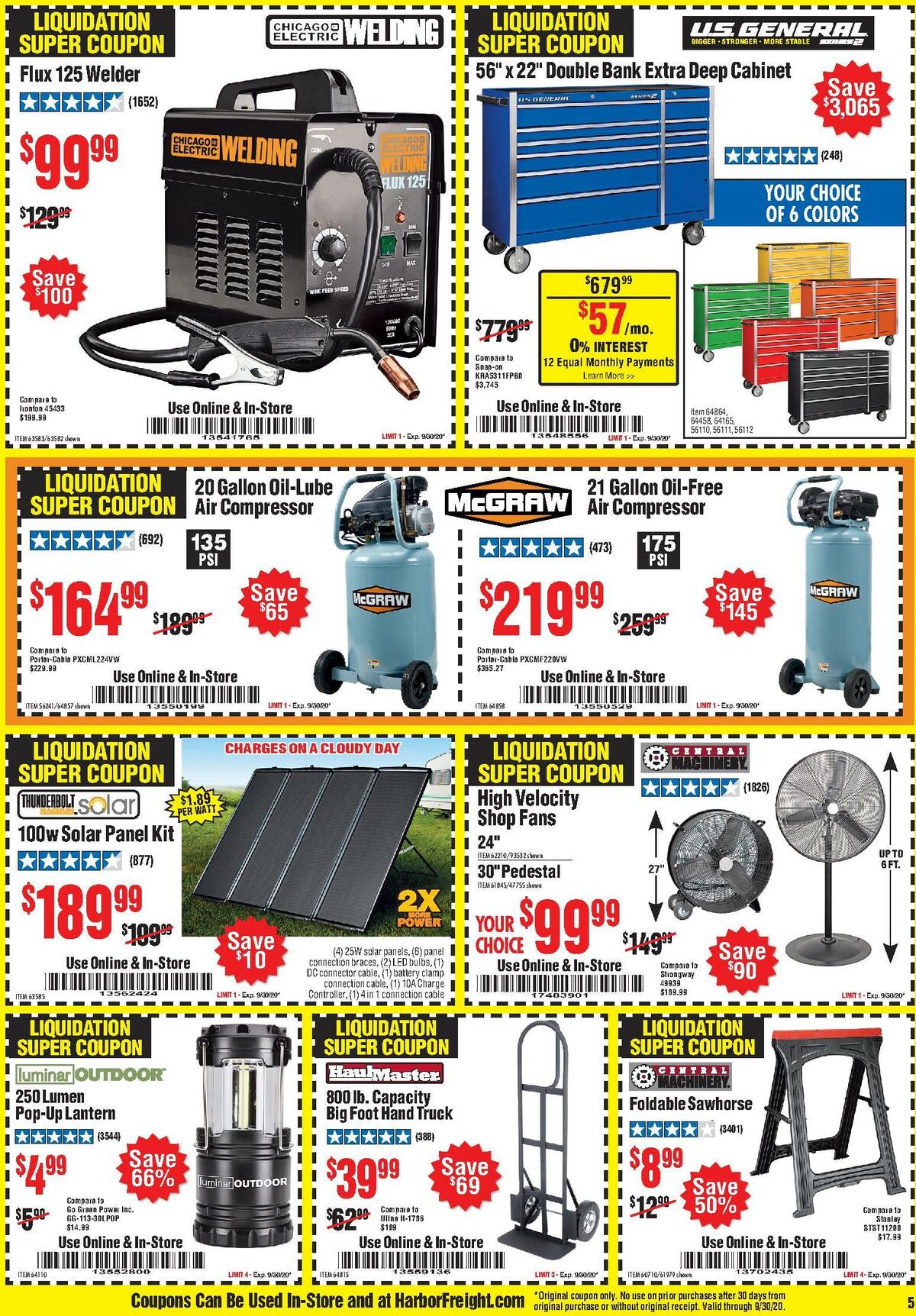 Harbor Freight Tools Best Offers & Special Buys for September 1 Page 5