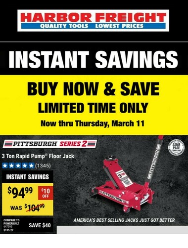 Harbor Freight Tools - Cleburne, TX - Hours & Weekly Ad