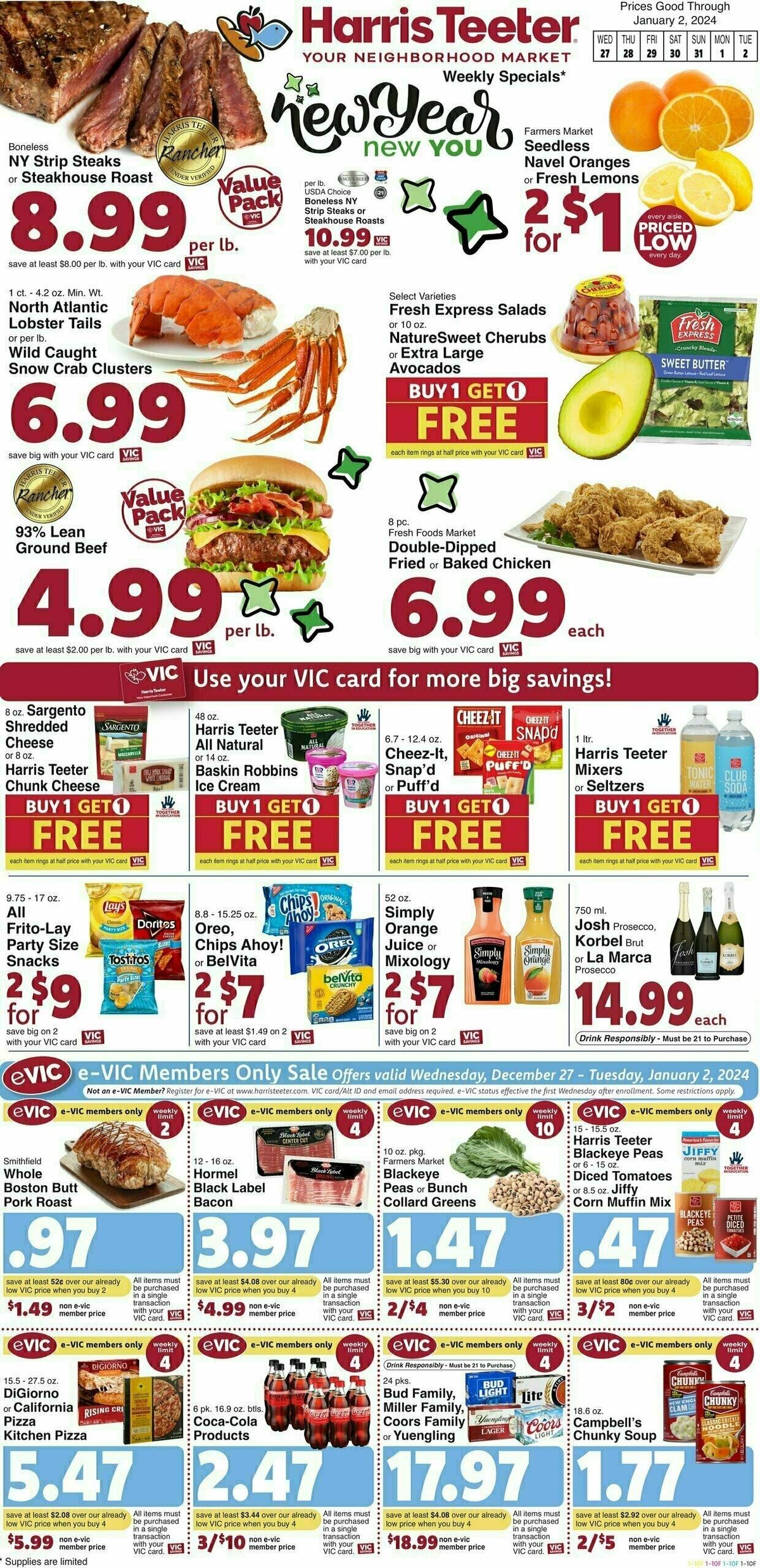 Harris Teeter Discover this week's Harris Teeter Weekly Ad for