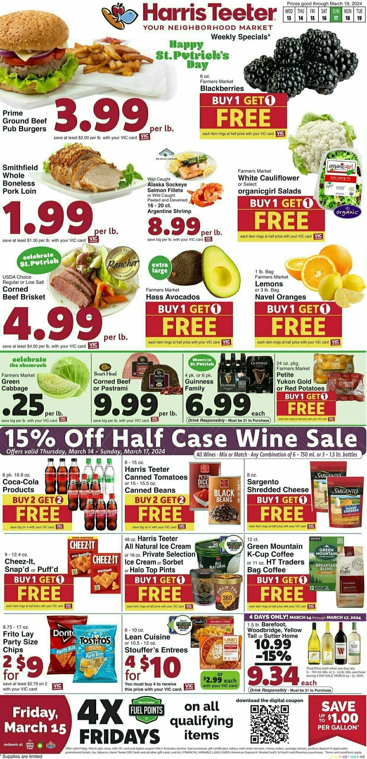 Harris Teeter Discover this week's Harris Teeter Weekly Ad for