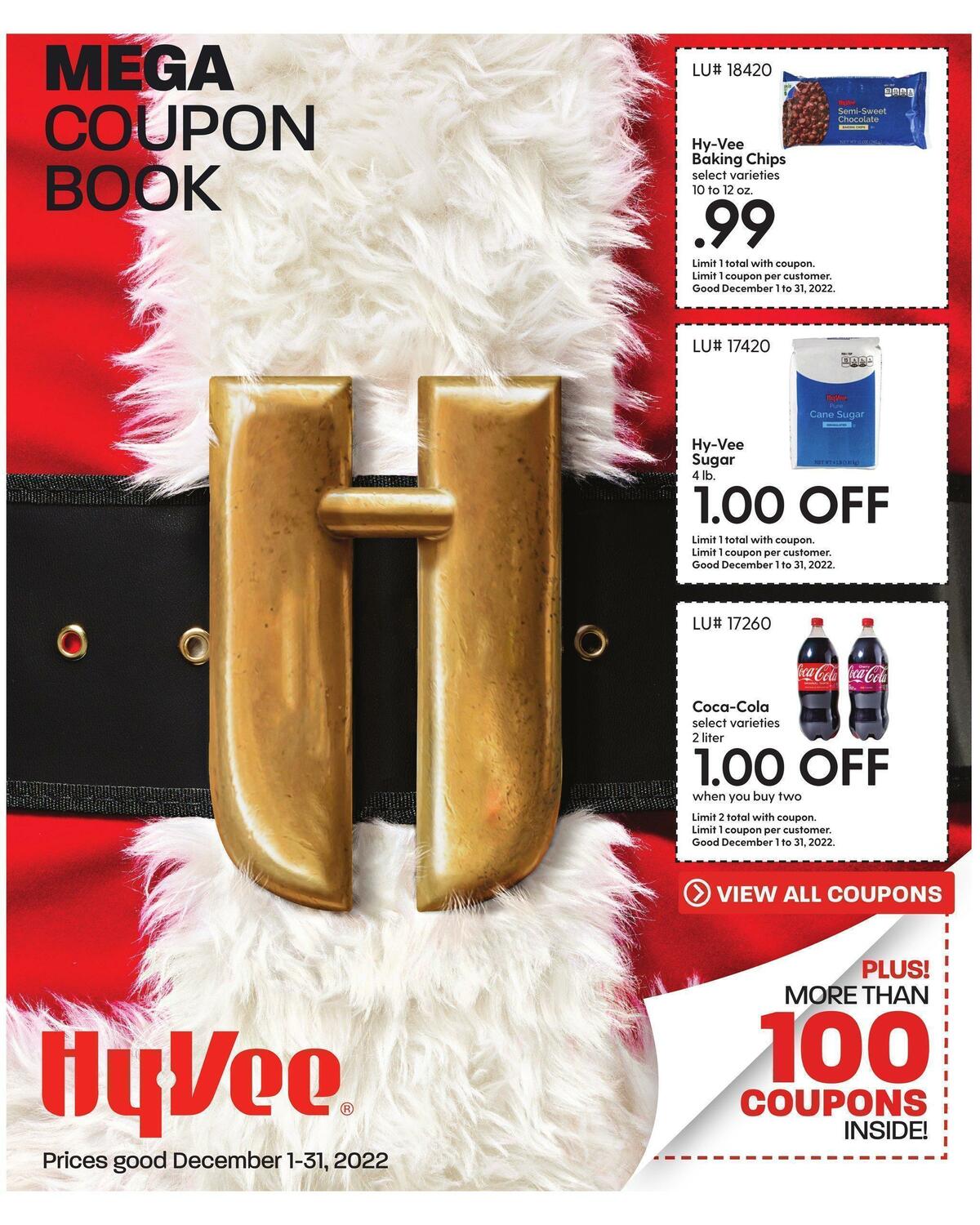 Hy Vee December Mega Coupon Book Deals Ads From December 1   1 