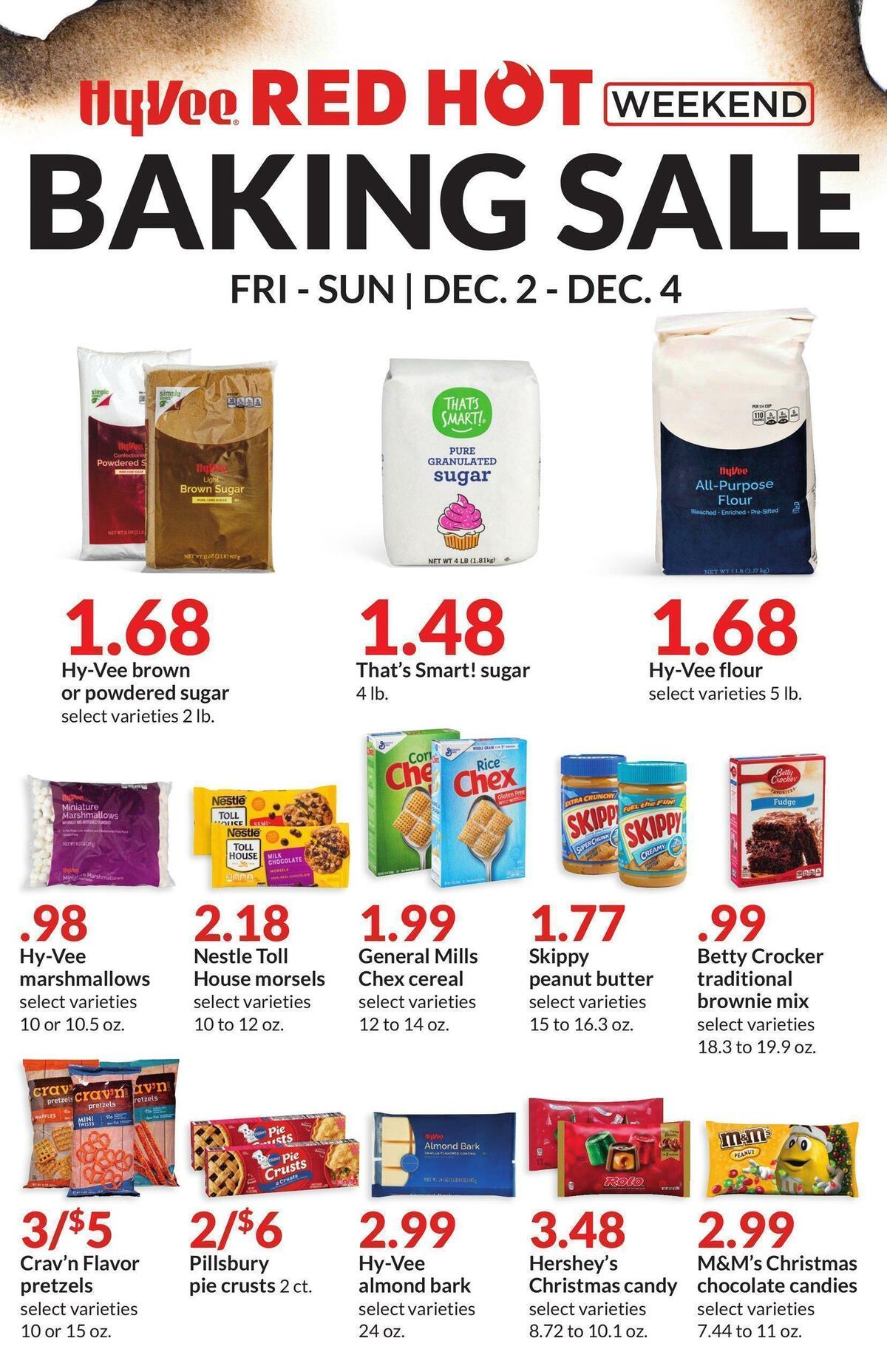 HyVee Baking Sale Deals & Ads from December 2