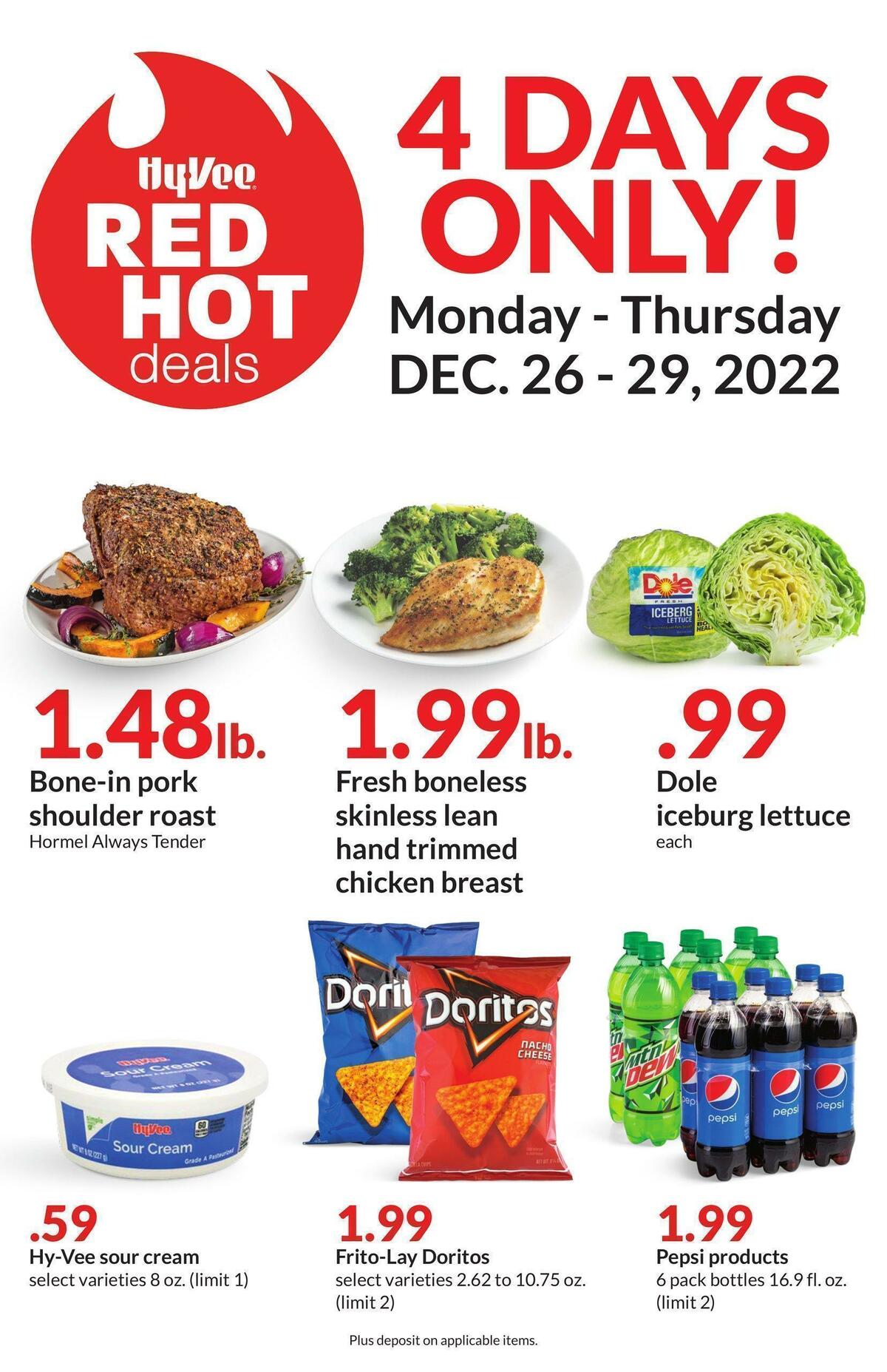 HyVee 4 Days Only! Deals & Ads from December 26