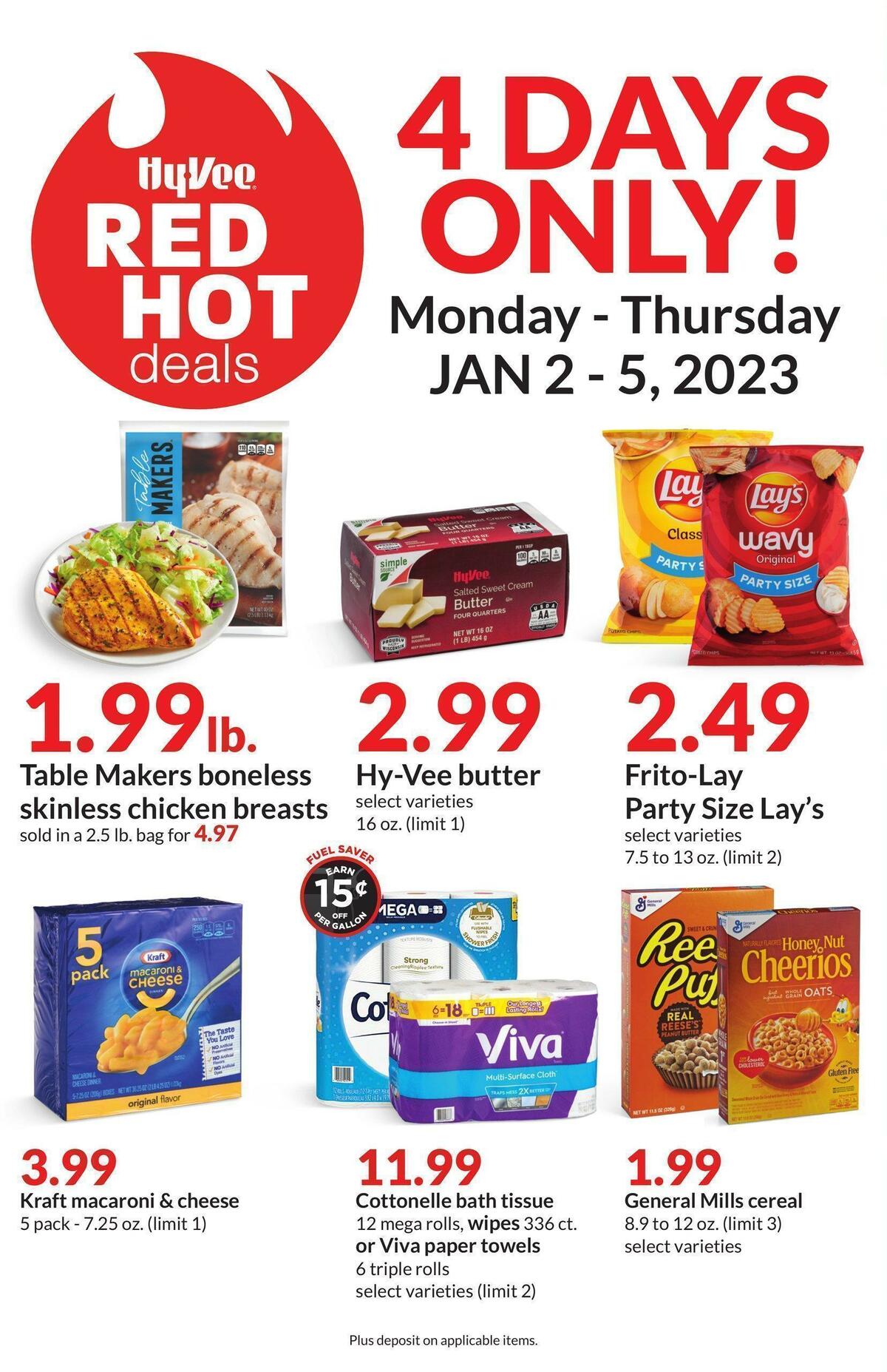 HyVee 4 Days Only! Deals & Ads from January 2